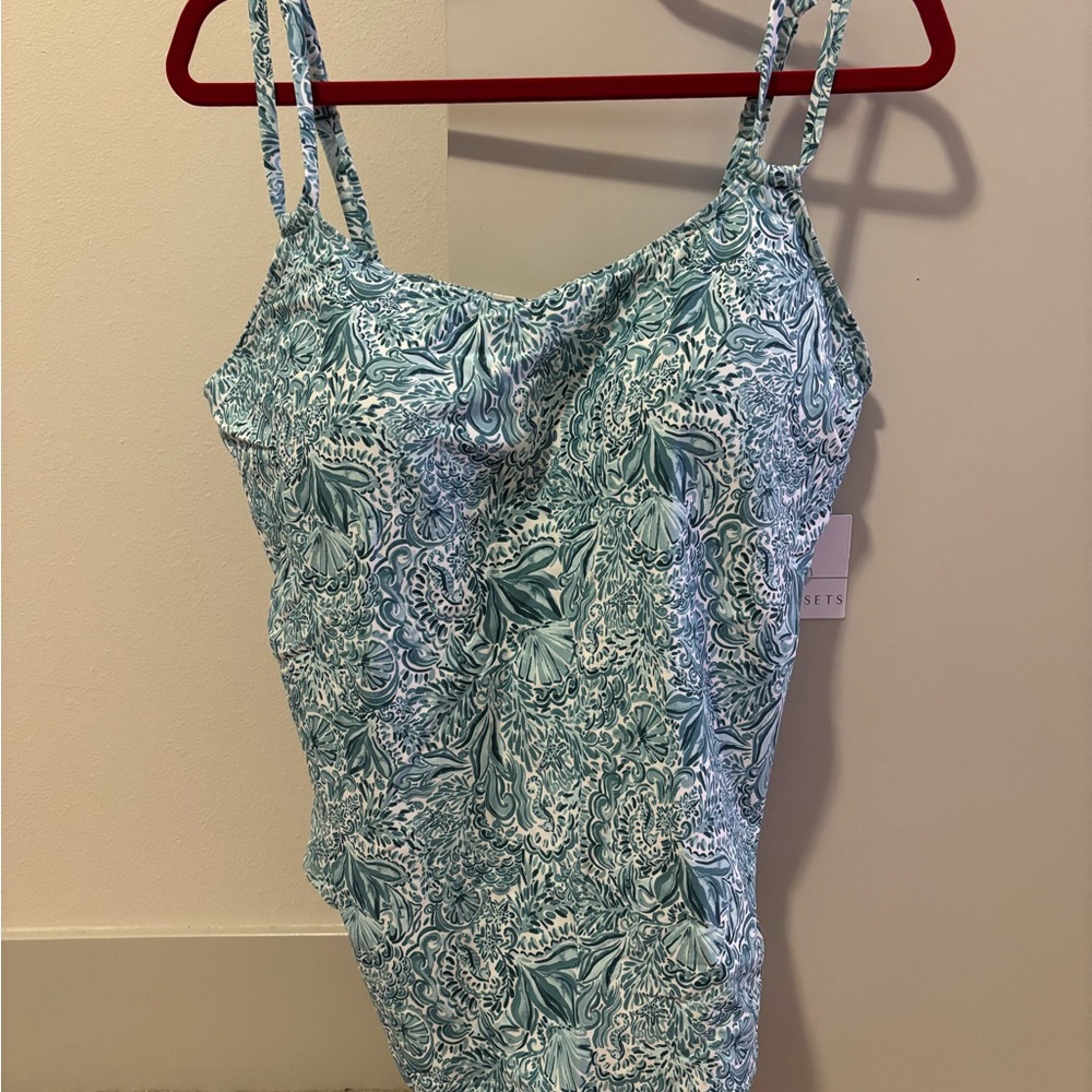 Printed Taylor Underwire Tankini Top